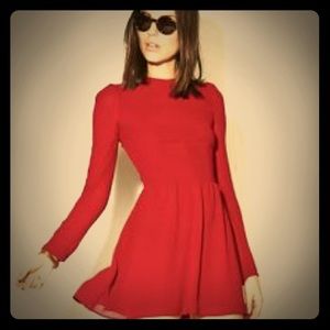 Reformation Red Locket Dress